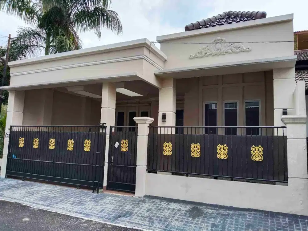 DISEWAKAN RUMAH BARU..! KOMPLEK BILLYMOON - PONDOK KELAPA - JAKARTA TIMUR