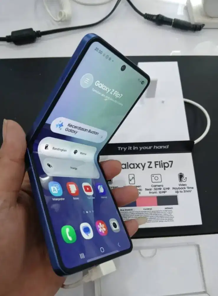 Credit dan cicilan Galaxy Z flip 7 langsung acc bunga rendah dan dp 0%
