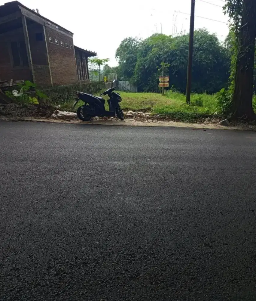 Tanah hoki pinggir jalan utama cocok buat bisnis