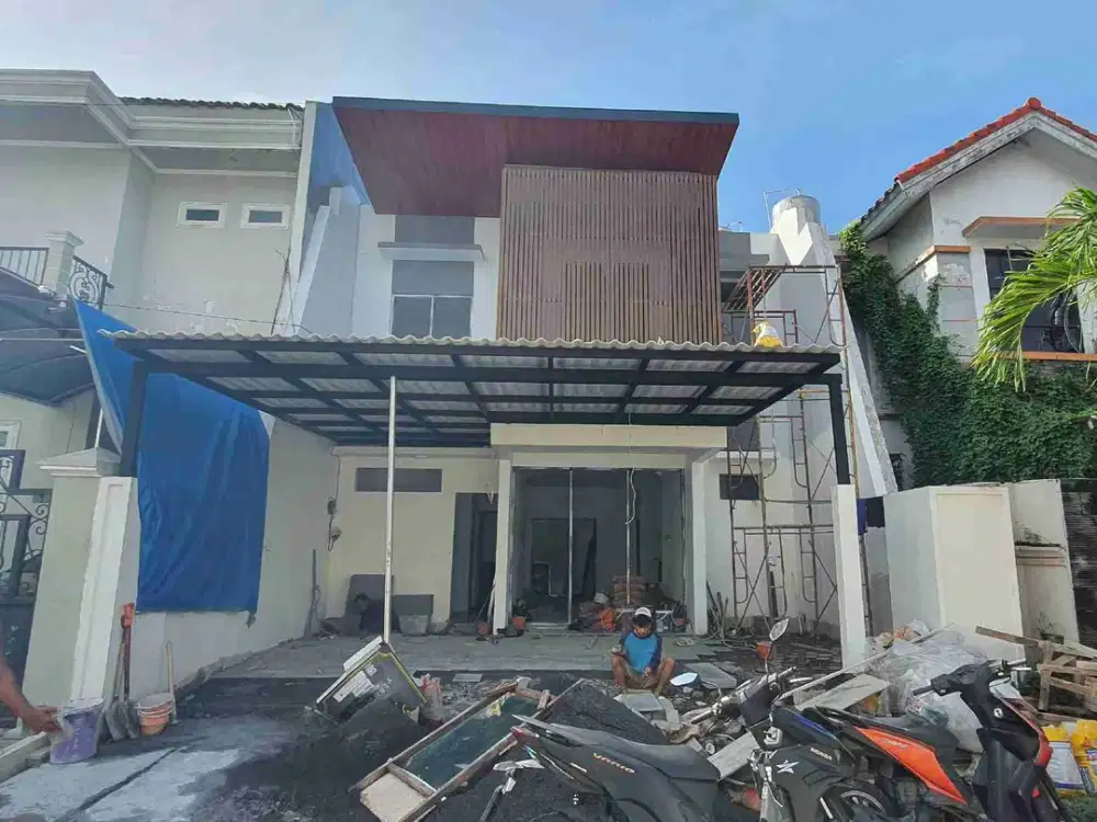 Lebar 8‼️Jual Rumah Baru Dharmahusada Surabaya