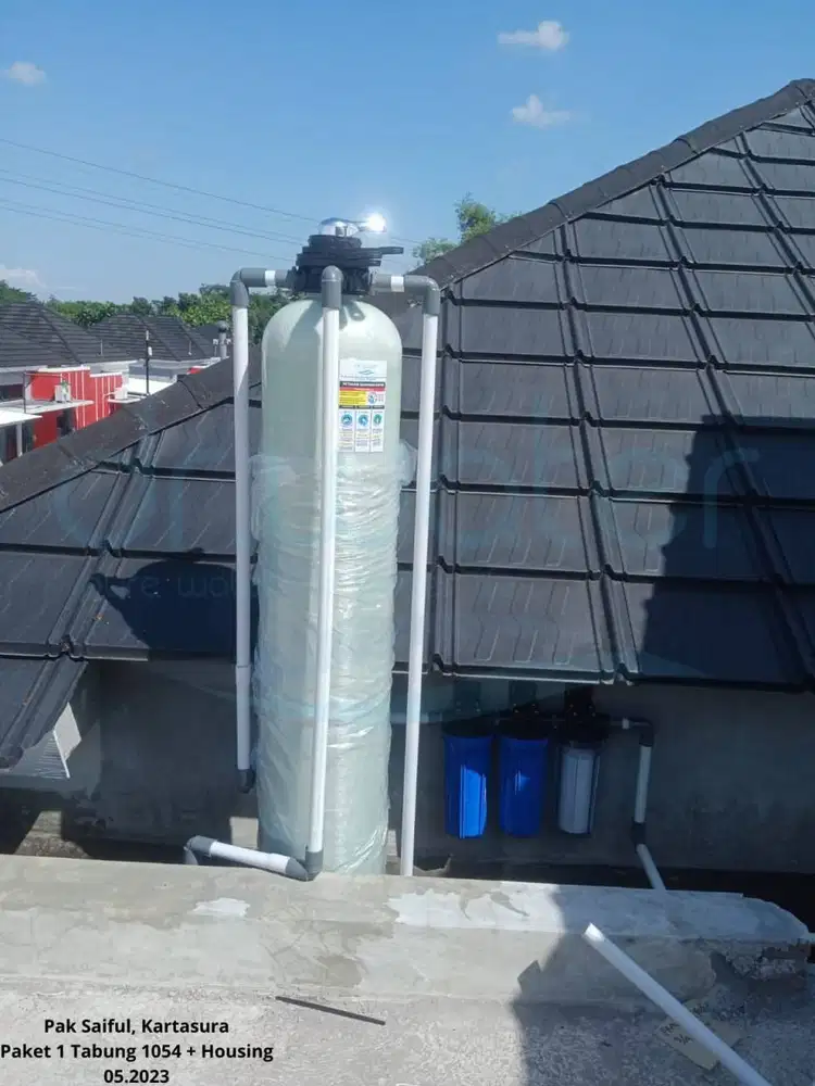 Air Keruh, Karatan, & Lengket? Ganti Media Filter Ferolit-Manganese –