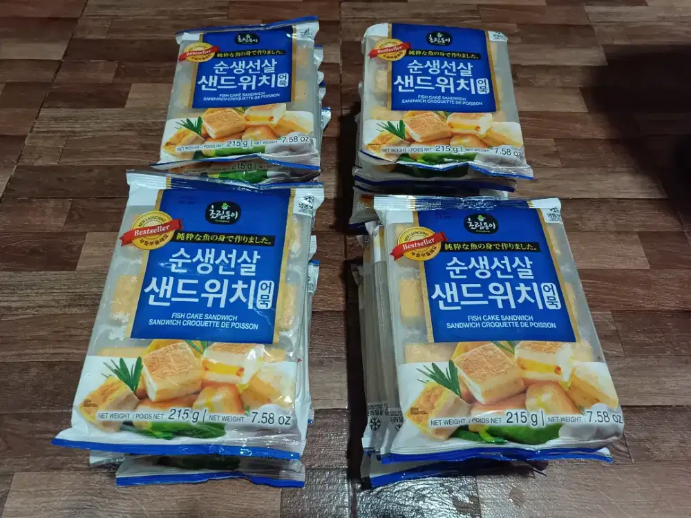 Special Promo Choripdong Fish Cake Sandwich 215g - Expired 25 jan 2026