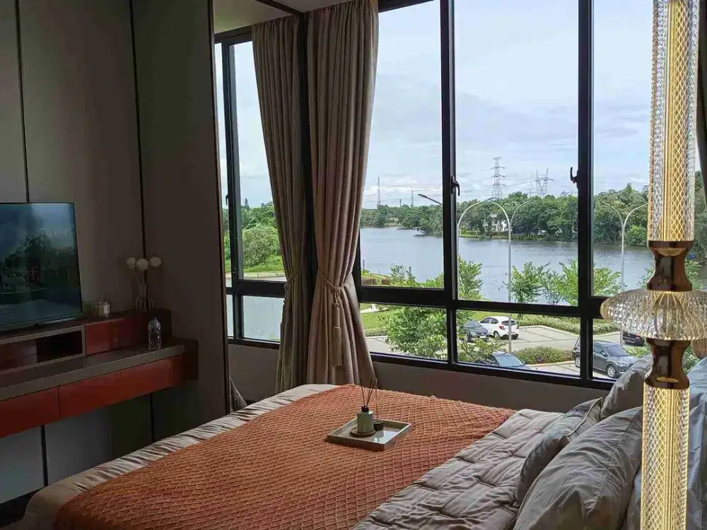 Di Jual penthouse view lake casacomo shila sawangan