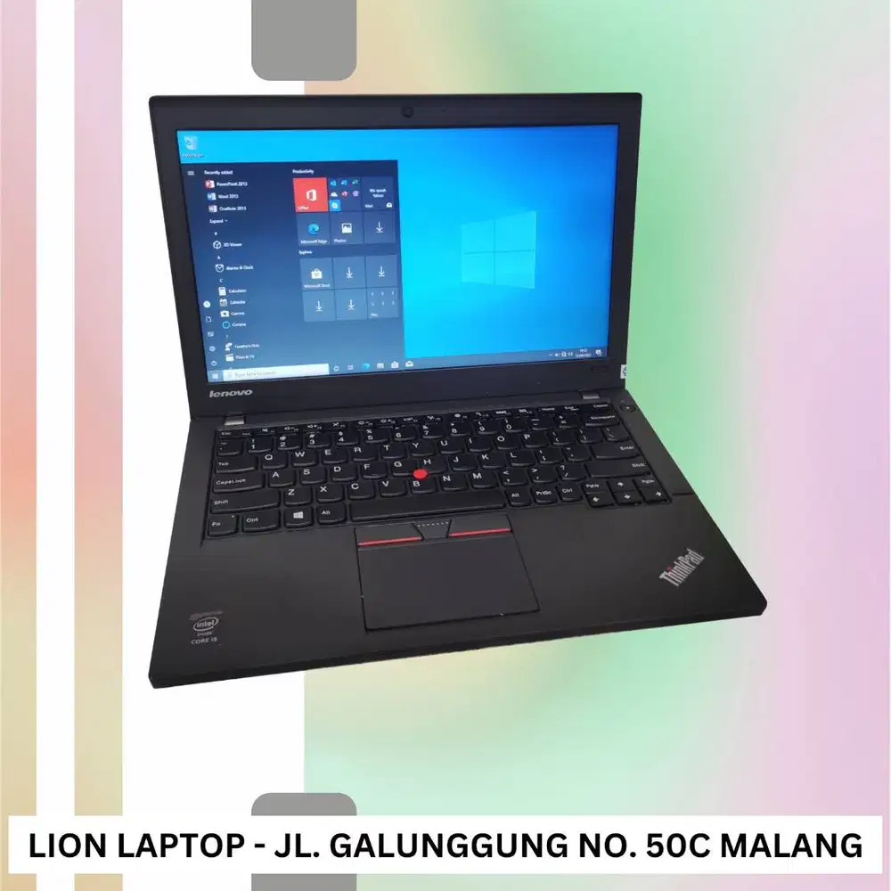 RAM 8GB SSD 256GB Core i5 Lenovo Thinkpad X250 [24|12]