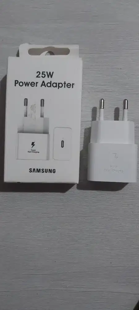 Adaptor Charger samsung C 25 watt super fast charging original
