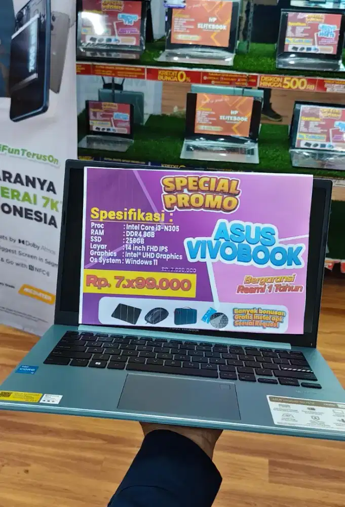 LAPTOP SLIM MULTITASKING // Asus Vivobook E1404GA