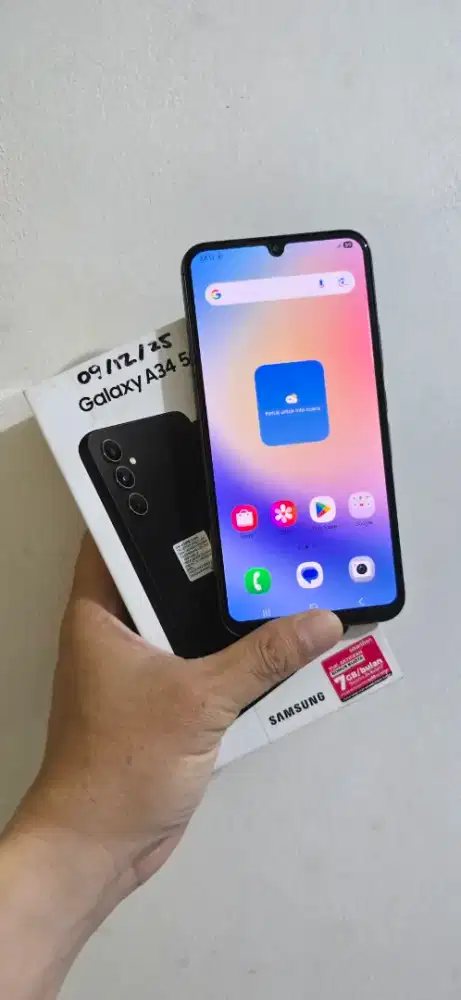 Samsung A34 5G Mulus Sein Fullset