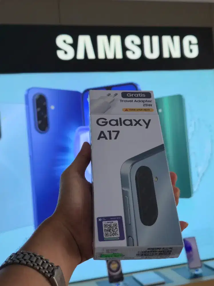 SAMSUNG A17 LAYAR SUPER AMOLED HARGA 2 JT AN BISA CREDIT
