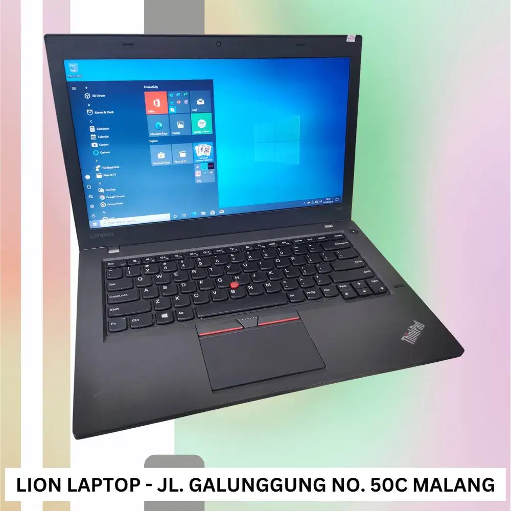 RAM 8GB Core i5 SSD 256GB Lenovo Thinkpad T460 [24|12]