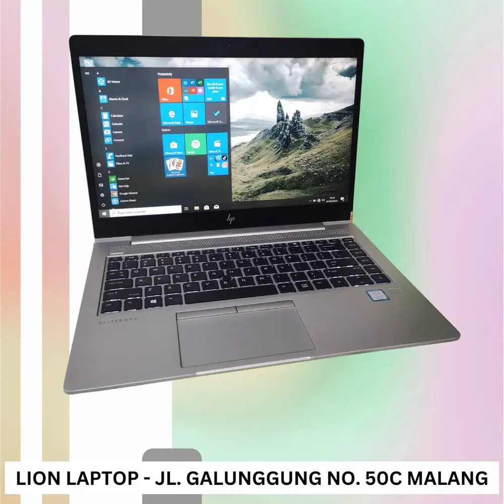 Core i5 Gen 8 RAM 8GB SSD 256GB HP Elitebook 840 G5 [24|12]