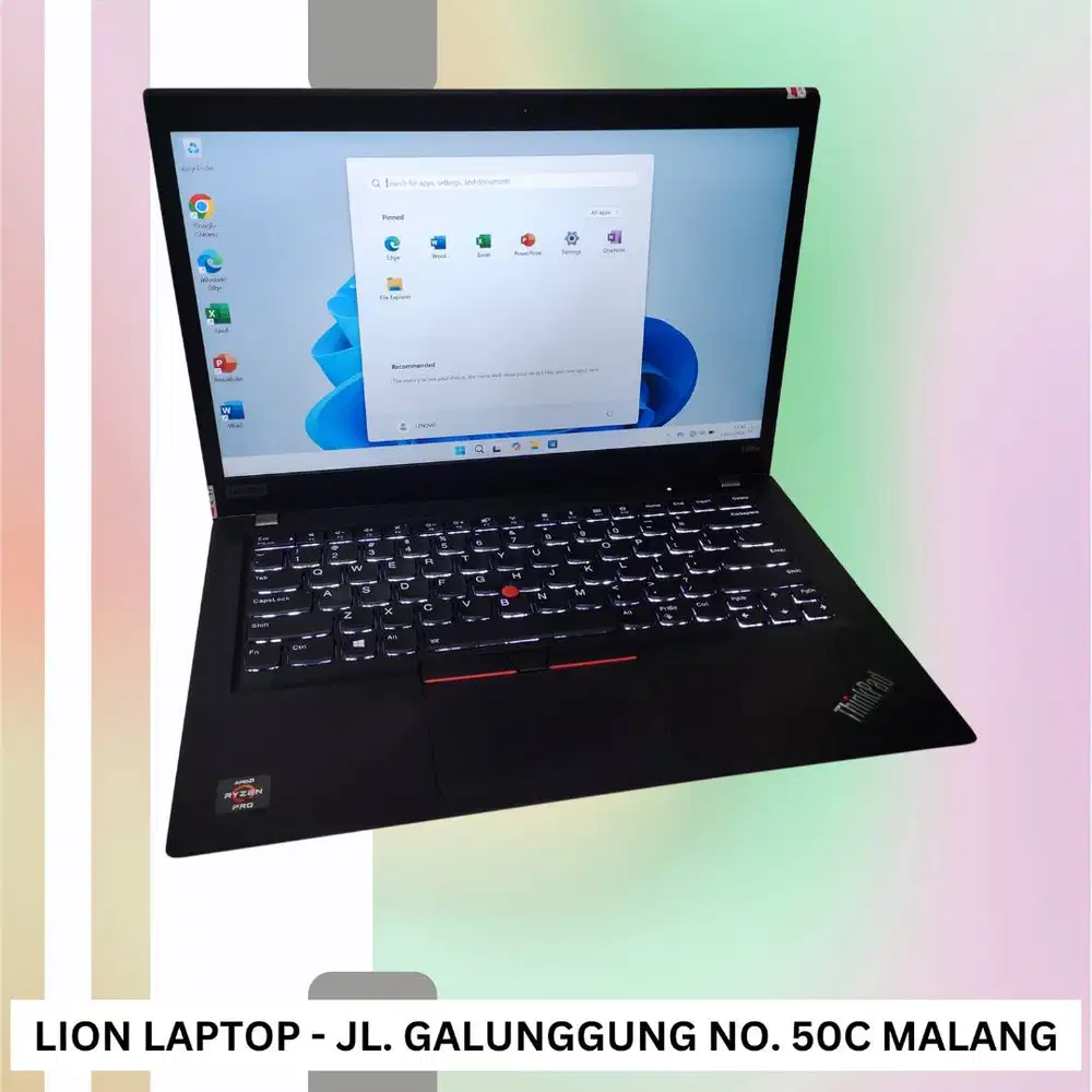 AMD Ryzen 7 PRO 4Ghz 16/256 VGA 2GB Lenovo Thinkpad T495s [24|12]