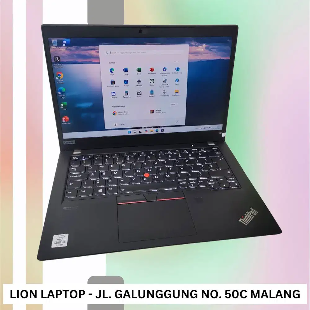 Core i5 Gen 10 slim mulus RAM 8GB SSD 256 Lenovo Thinkpad X13 [24|12]
