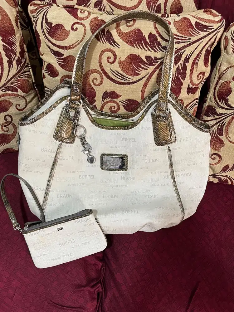 Tas handbag wanita Braun Buffel