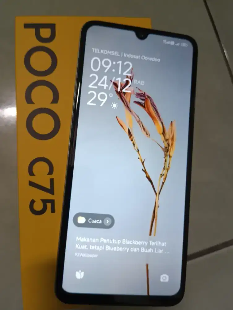 Poco C75 6/128gb fullset