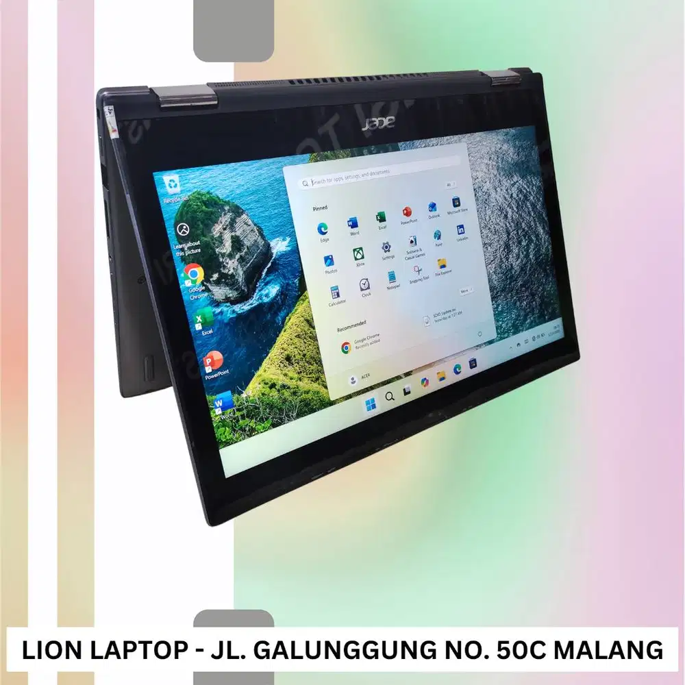 2 in 1 Flip Core i5 Gen 8 8/256 Acer Spin SP513-52N [24|12]