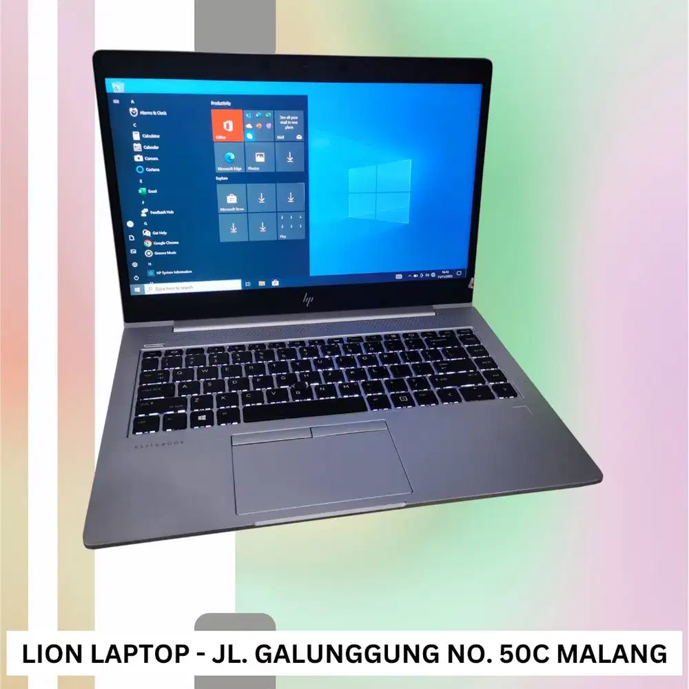 FUll Aluminium Body Core i7 gen 8 8/256 HP Elitebook 840 G6 [24|12]