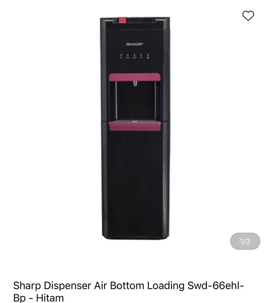 Dispenser Sharp galon bawah bisa cicilan syarat ktp