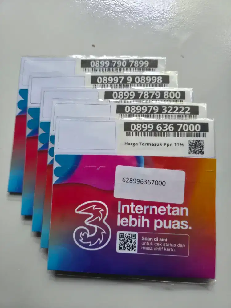 Nomor Cantik Tri 11 Angka