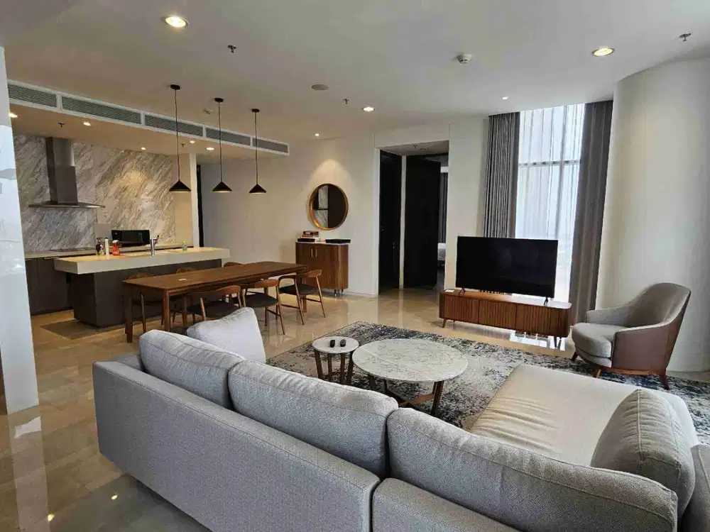 Sewa Apartemen Verde Two Jakarta Selatan 3 Bedroom Full Furnished