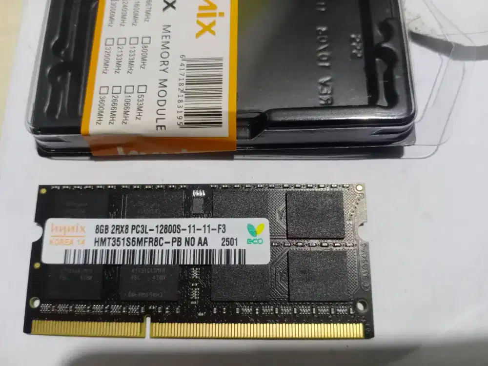 Sodimm Ram laptop DDR3L 8Gb new Hynix Korea