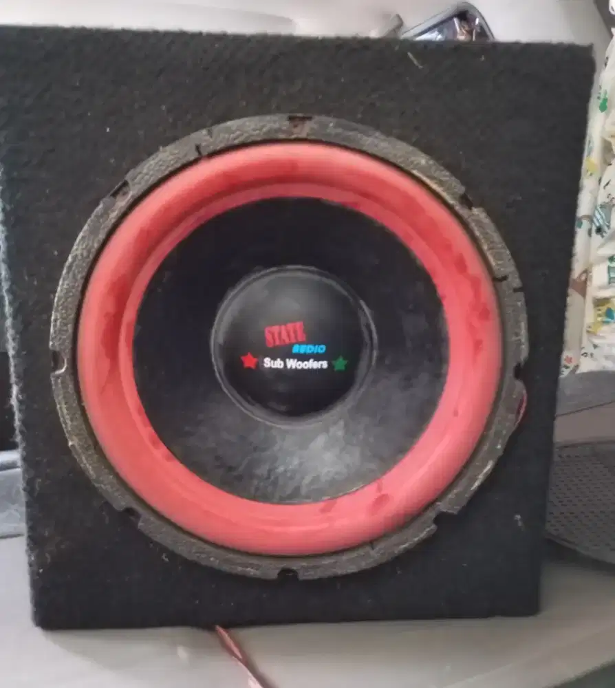 Audio mobil/subwoofer 12 in