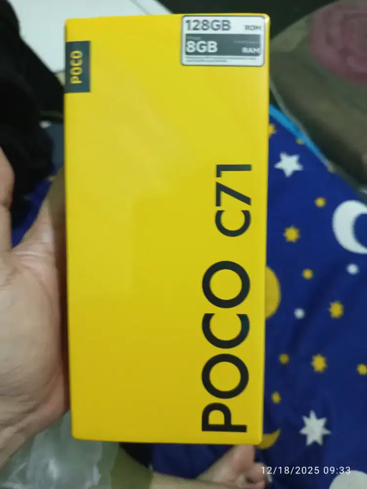 POCO C71 4/128 BARU GARANSI 15 BULAN