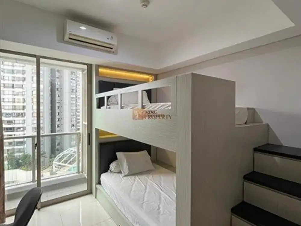 DISEWAKAN STUDIO SIAP HUNI APARTEMEN TAMAN ANGGREK RESIDENCE BISA SHARING FASILITAS LENGKAP