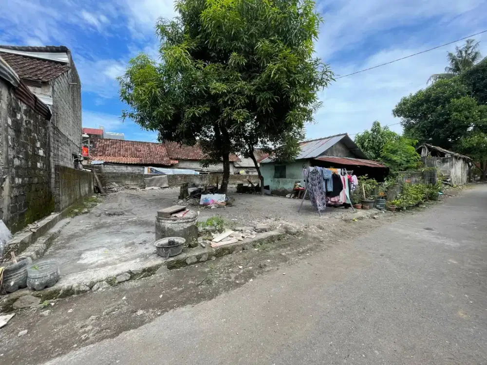 Dekart Pasar Gentan Jakal KM 10, Tanah Pekarangan Siap Bangun Hunian atau Kost, SHM