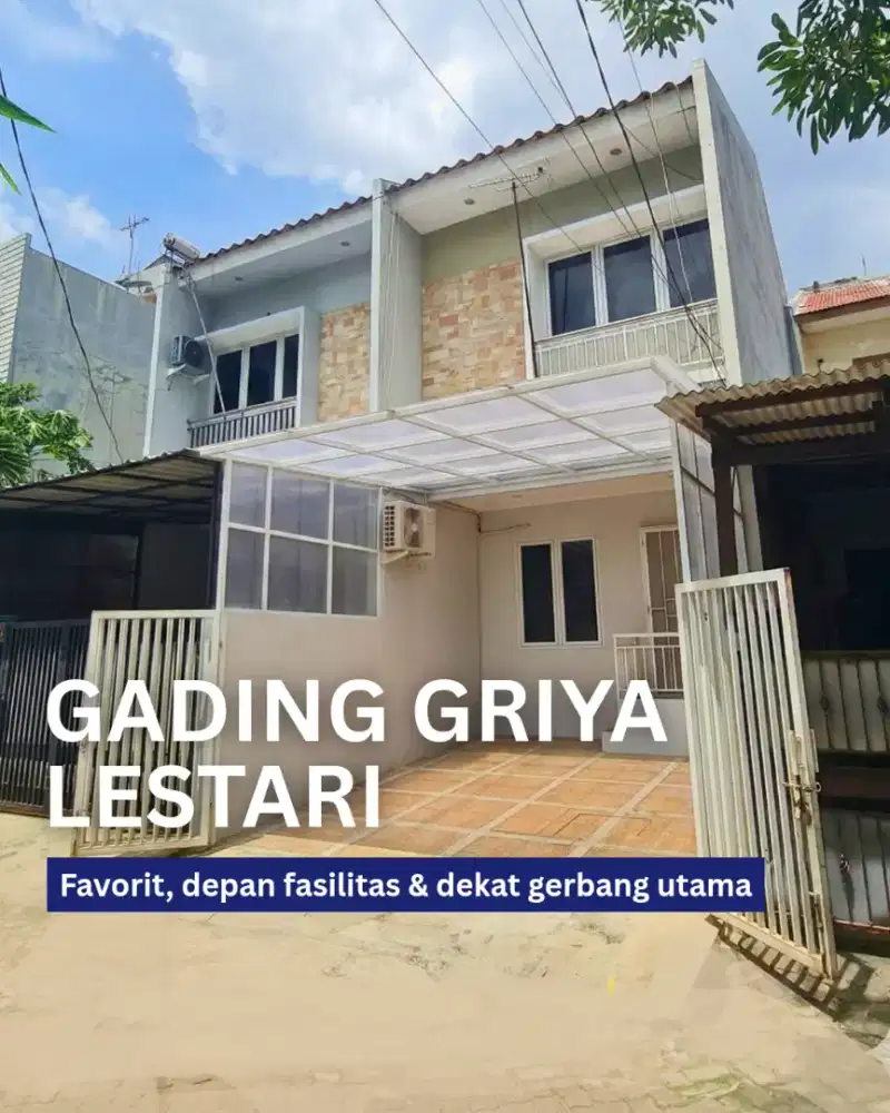 Jual Cepat Rumah di Gading Griya Lestari