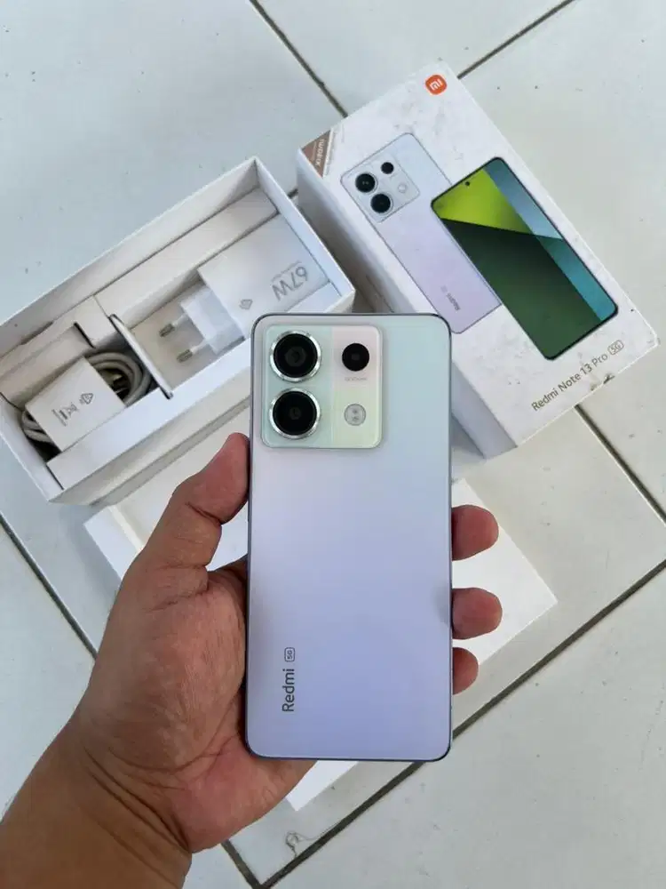 Redmi Note 13 Pro 5G 8/256 | Fullset Original | Siap Pakai