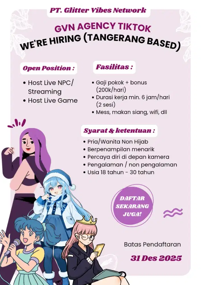 HOST LIVE STREAMING/ GAME