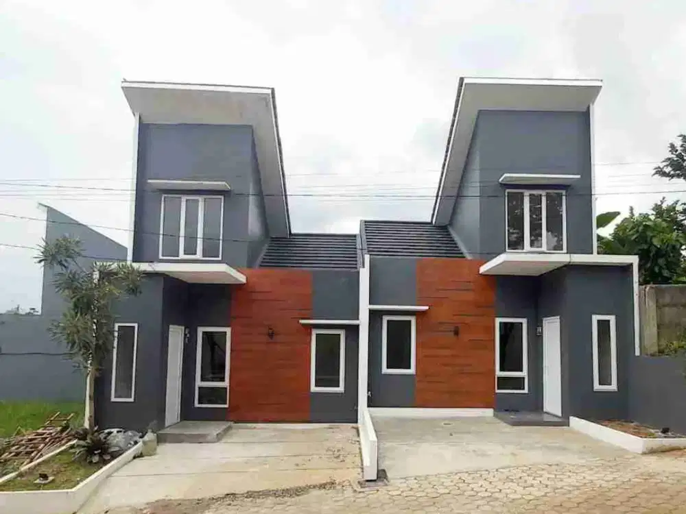 Rumah Baru Di Cilebut Barat siap Huni, 2 Unit Lagi, Cluster Dekat Stasiun Cilebut Kota Bogor