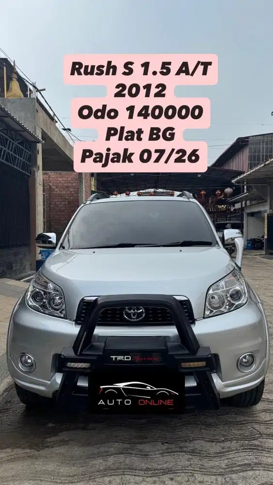 Toyota Rush S A/T 2012