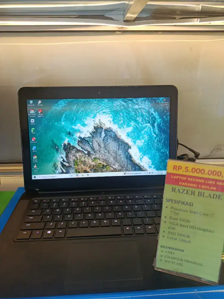 Jual Laptop second RAZER BLADE