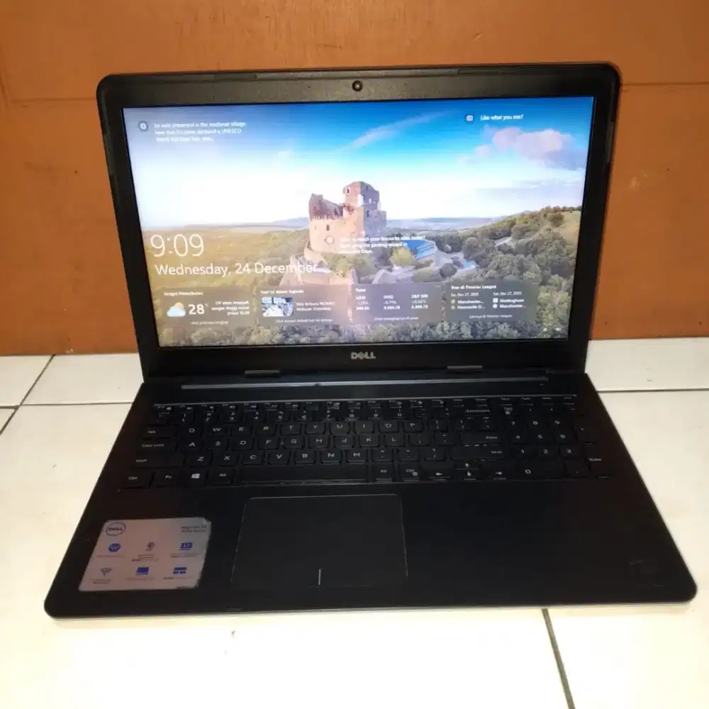 Dell core i5 Ram 8 GB HDD 1 TB layar 15.6 inch