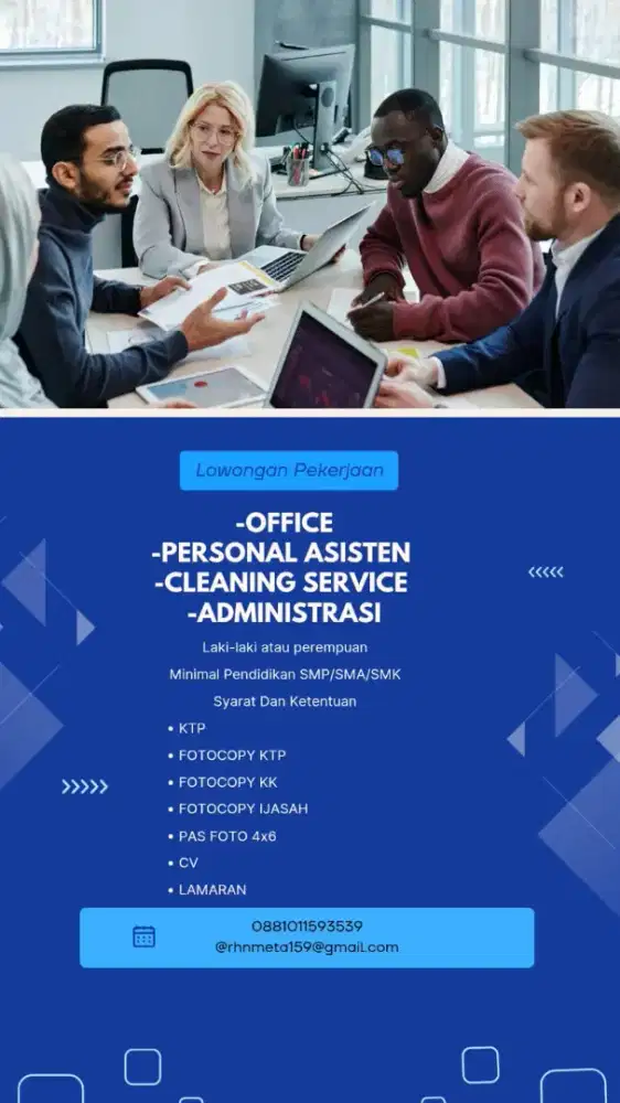 Dibuka Lowongan Pekerjaan