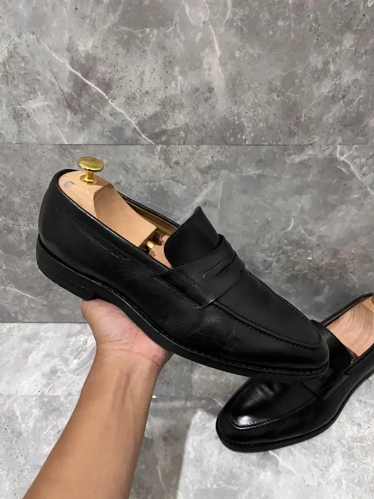 Sepatu Bally Original Formal loafers bekas prelov louis gucci prada lv