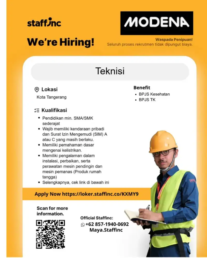 TEKNISI HOME APPLIANCE MODENA