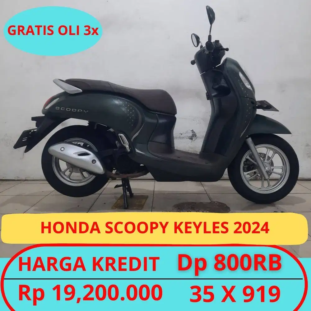 HONDA SCOOPY KEYLES 2024 DP 800RB GUYSS
