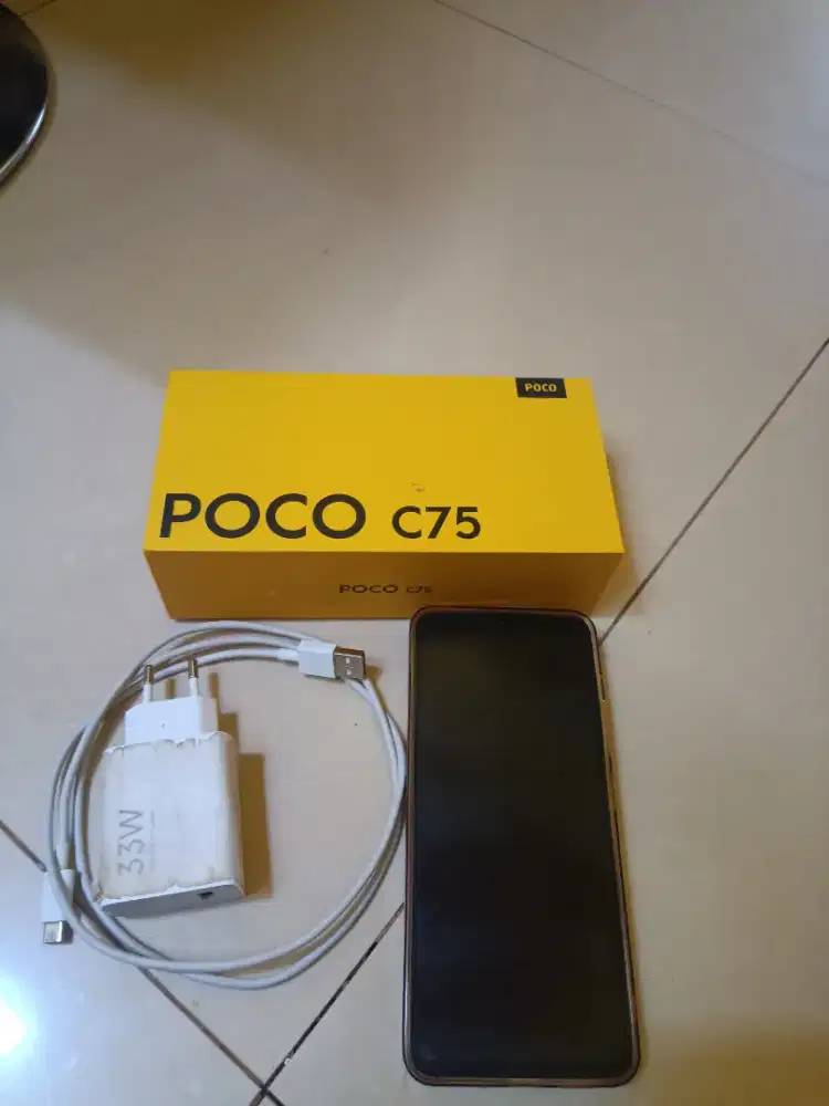 Poco C75 6/128 full original