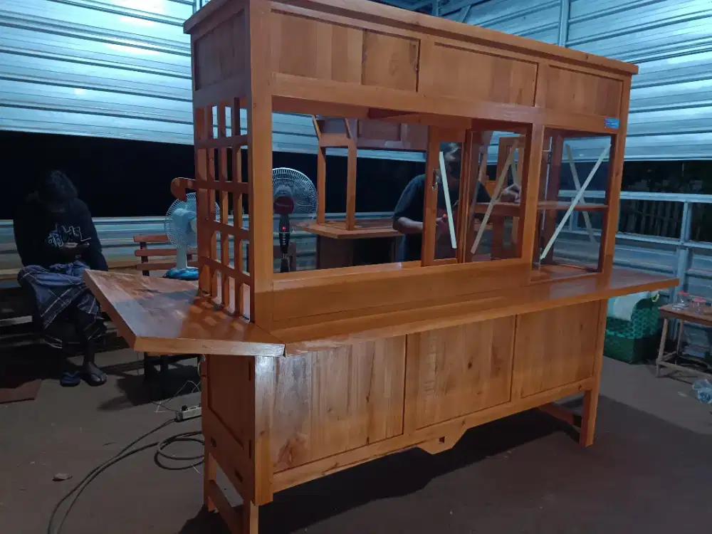 Jual Gerobak Angkringan, Bakso, Mie Ayam, Bubur, Sate, Soto, Pecel dll