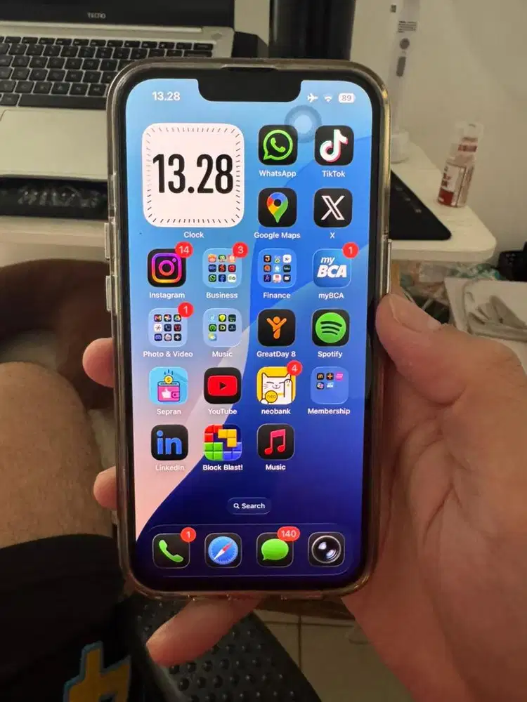 iPhone 13 iBox Blibli 128GB SA/A Garansi Mei 2025