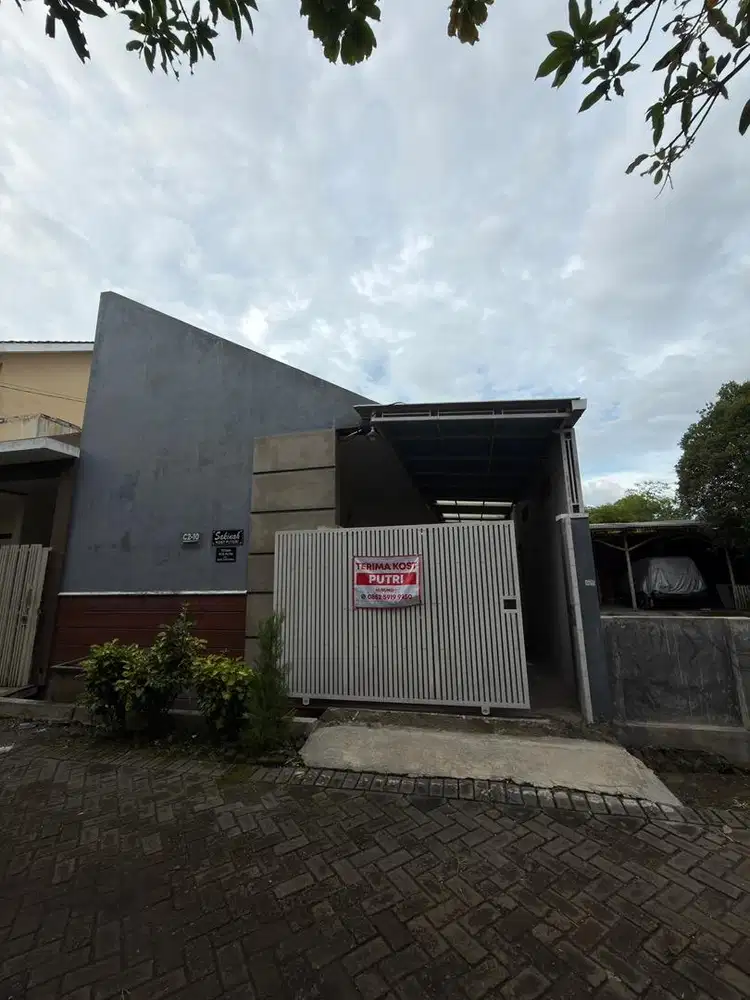 Dijual Kos Putri 6 Kamar & 2 Kamar Mandi