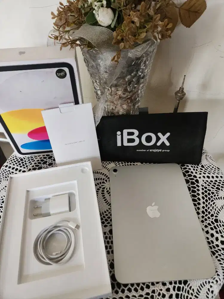 Ipad 11 128GB iBoX BH100 CC23 Garansi Oktober 2026 SUPER LIKE NEW