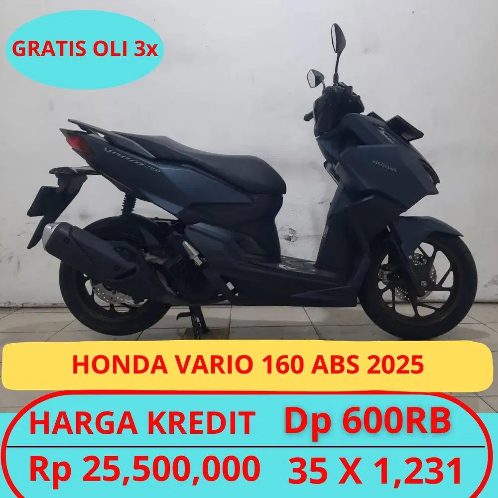 HONDA VARIO 160 ABS 2025 DP HANYA 600 RIBU GUYSS