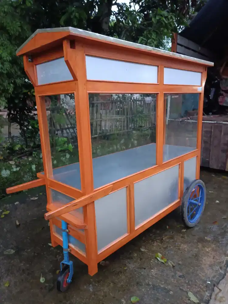 Jual Gerobak Angkringan, Bakso, Mie Ayam, Bubur, Sate, Soto, Pecel dll