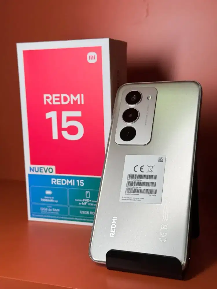 Redmi 15 Baterai Badak 7000mAh, Desain Kece, Performa Mantap!