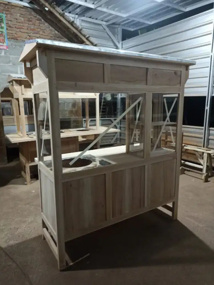 Jual Gerobak Angkringan, Bakso, Mie Ayam, Bubur, Sate, Soto, Pecel dll