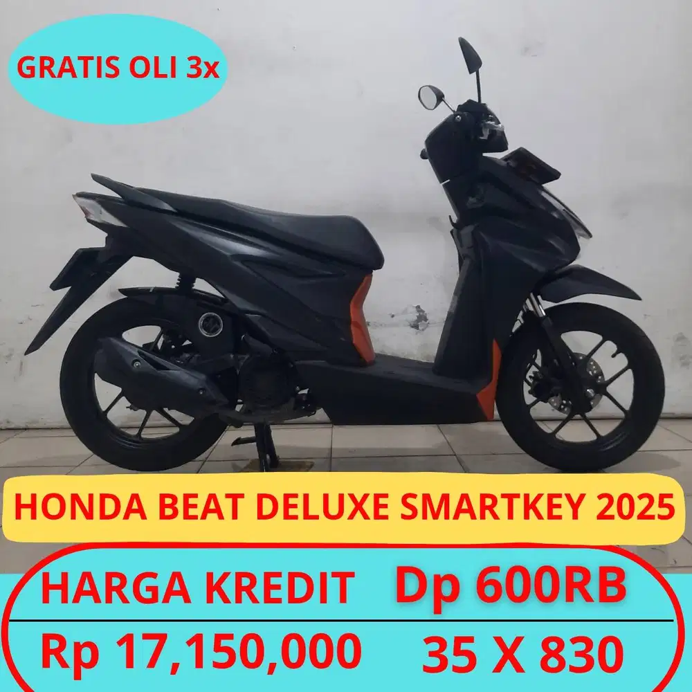 HONDA BEAT DELUXE SMARTKEY 2025 DP 600 RIBU GUYSS