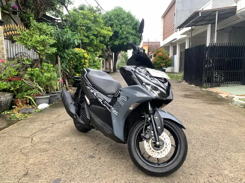 Yamaha Aerox 155 VVA Thn 2024 Bln 7 Low KM 11rb Istimewa Like New